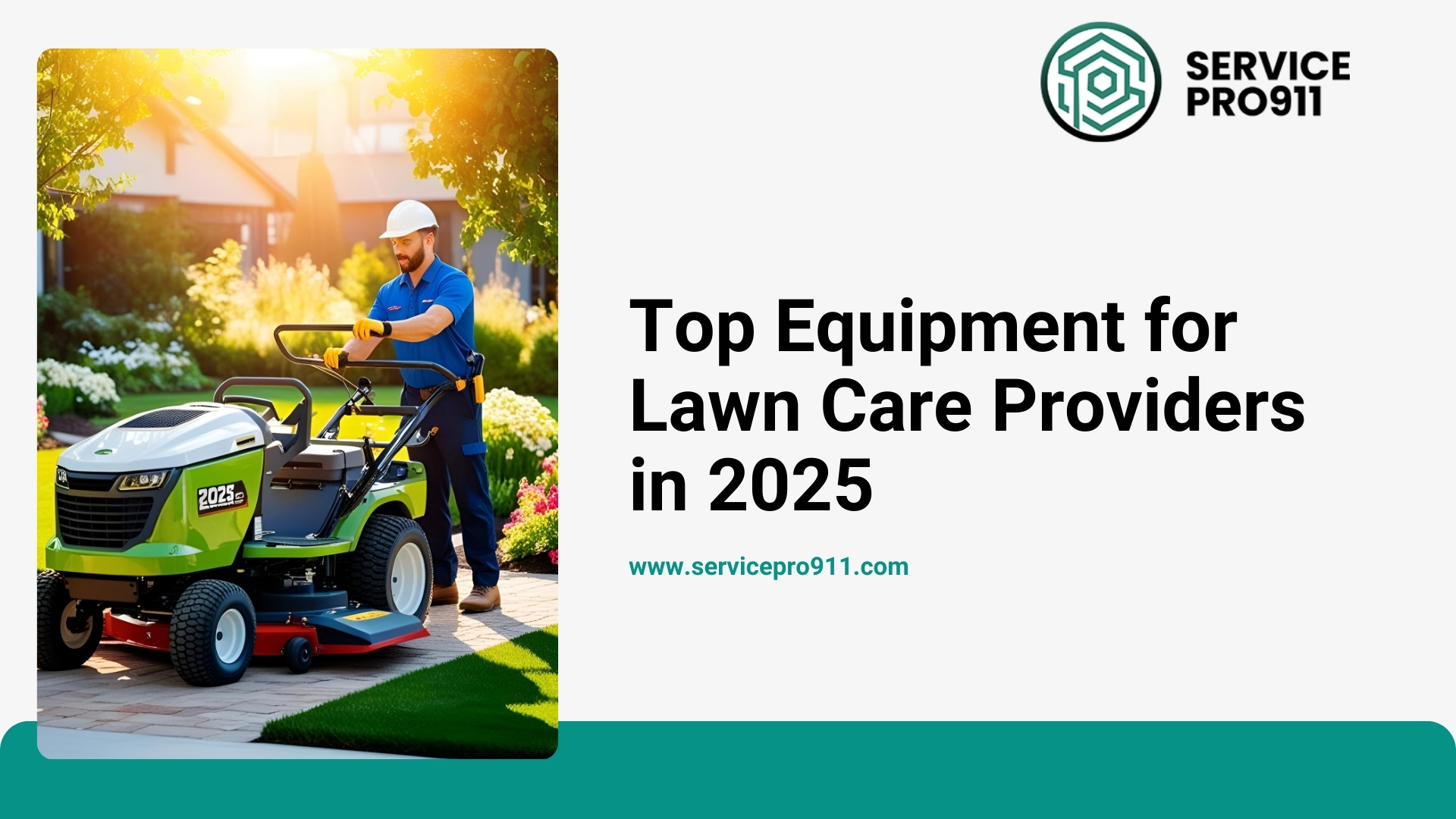 Top Equipment for Lawn Care Providers in 2025