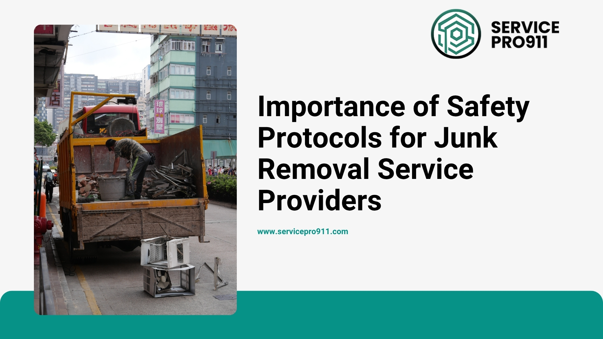 Importance of Safety Protocols for Junk Removal Service Providers