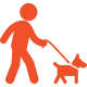 Icon - Dog Walking